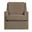Roake Swivel Chair In Khaki