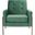 Roald Sofa Accent Chair in Antique Coffee ACH6209B