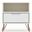 Rockefeller 1.0 Mid-Century - Modern Nightstand With 1-Drawer In White