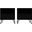 Rockefeller Nightstand 1.0 - Set of 2 in Black