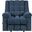 Baldwin Rocker Reclining Chair In Blue