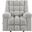 Baldwin Rocker Reclining Chair In Gray