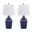 Rockwell 23 Inch Ceramic Table Lamp Set of 2 In White