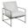 Rogan Accent Chair In Soft Oat and Black
