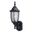 Rogers Park Dualux 6.5 Inch Outdoor Motion Sensor Wall Light In Textured Black