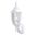 Rogers Park Dualux 6.5 Inch Outdoor Motion Sensor Wall Light In Textured White