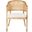 Rogue Rattan Dining Chair In Natural