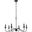 Rohan 30 Inch Chandelier In Matte Black