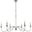 Rohan 42 Inch Chandelier In Polished Nickel