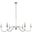 Rohan 48 Inch Chandelier In Polished Nickel