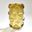 Rondelle Large Vase In Amber