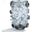 Rondelle Large Vase In Grey