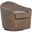 Roper Swivel Club Chair In Light Brown