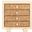 Rosario Woven Wood Nightstand In Natural
