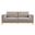 Roscoe 81 Inch Fabric Sofa In Pewter