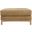 Roscoe Vegan Leather Ottoman In Toast