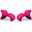 Rosebud Accent Chair in Fuchsia (Set of 2)
