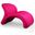 Rosebud Accent Chair in Fuchsia