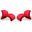 Rosebud Accent Chair in Red (Set of 2)