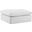 Rosedale Beige Velvet Ottoman