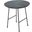 Rossmore Black Base Side Table With Black Top