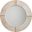 Round Cross Stitch Mirror In White