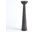 Round Top Large Candle Stand In Black