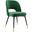 Rouse Performance Velvet Dining Side Chair In Emerald