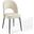 Rouse Upholstered Fabric Dining Side Chair In White