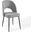 Rouse Upholstered Fabric Dining Side Chair In Black/Light Gray