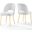 Rouse White Dining Room Side Chair Set of 2