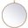 Rowan Brass Round Mirror MR4718BR