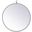 Rowan Silver Round Mirror MR4718S