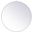 Rowan White Round Mirror MR4739WH