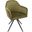 Rowe Swivel Arm Chair In Olive Green