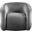 Roxbury Velvet Accent Chair In Grey
