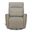 Roxy Manual Swivel Glider Recliner In Abby Light Grey