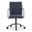 Roy Leather Office Chair In Black