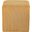 Roy Microsuede Fabric Square Ottoman In Yellow