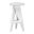 Roy Wood Counter Stool In White