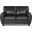 Rubin Black Loveseat