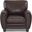 Rubin Dark Brown Chair