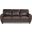 Rubin Dark Brown Sofa