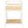 Rumi 1 Drawer 1 Shelf Nightstand in White and Natural