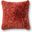 Loloi P0045 Rust 22" x 22" Cover w/Down Pillow