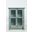 Rustic Shores 32 Inch 2 Door Accent Cabinet In Blue