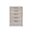 Ryderton Five Drawer Chest In Gray