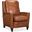 Rylea Manual Push Back Recliner In Dark Wood