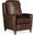 Rylea Manual Push Back Recliner In Brown