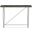 Rylee Rectangle Console Table in Dark Grey